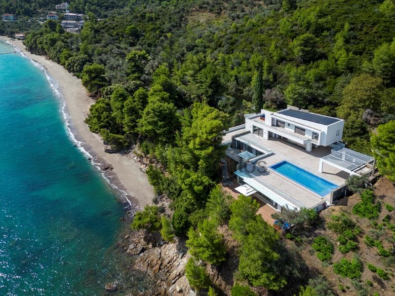 Beachfront Luxury in Skiathos Greece for Sale