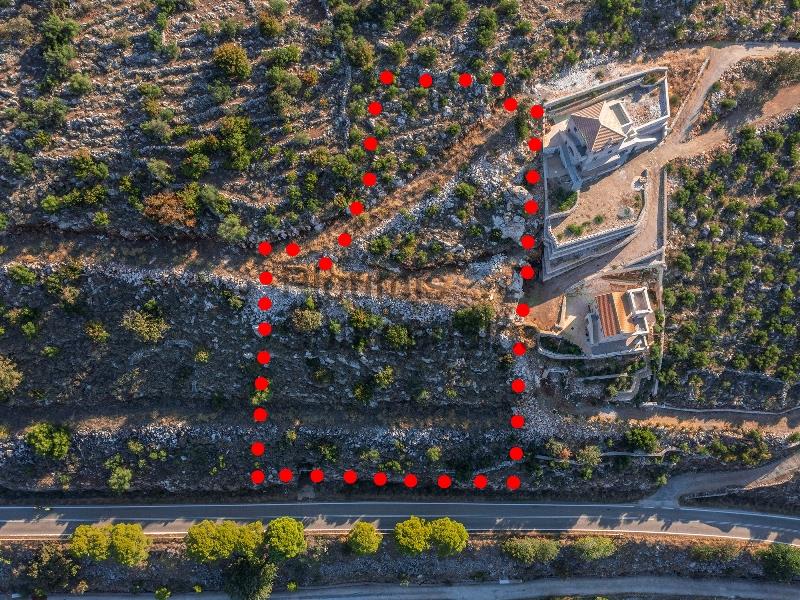 Land plot with permit in Limeni, Peloponnese Greece for Sale