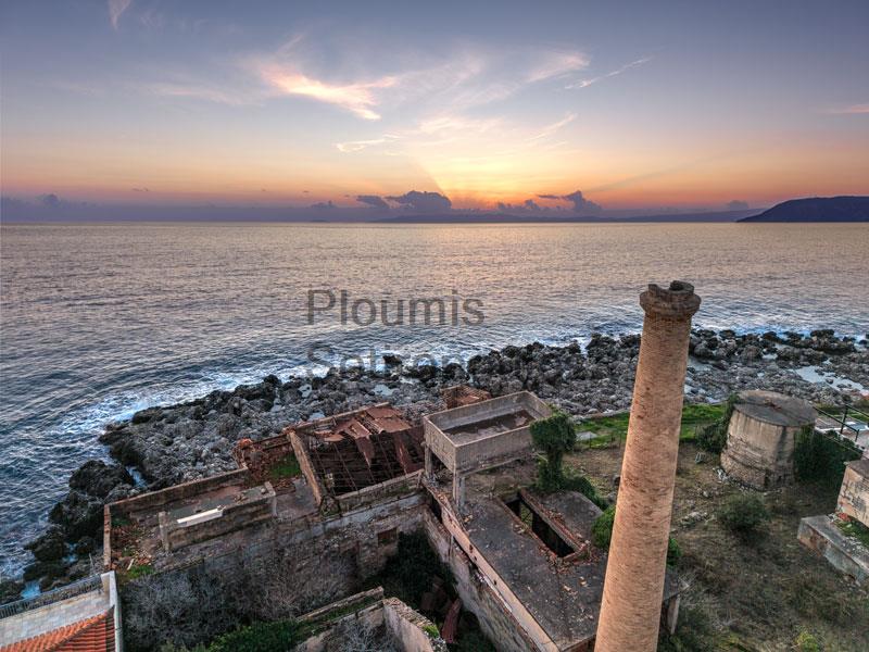 The Old Olive Mill in Kardamili, Peloponnese Greece for Sale
