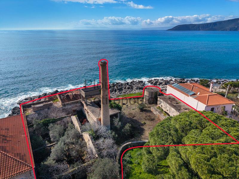 The Old Olive Mill in Kardamili, Peloponnese Greece for Sale