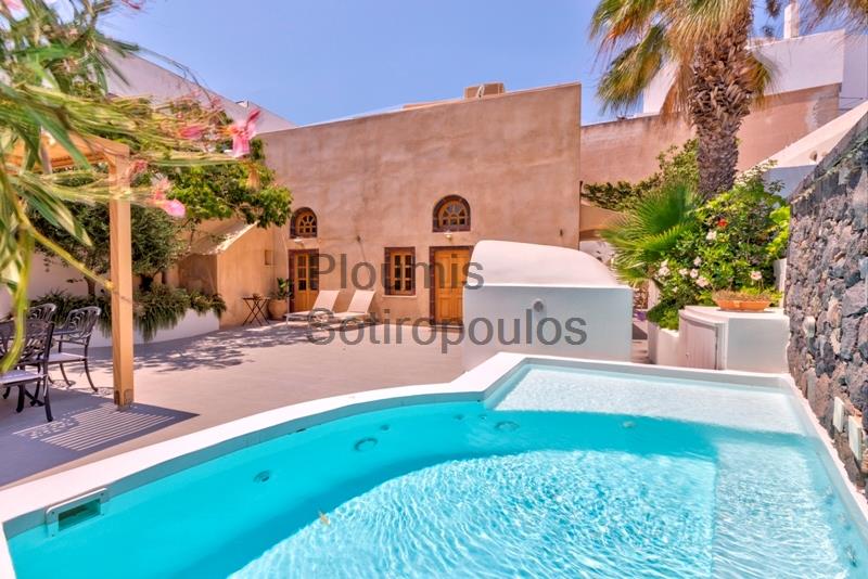 Α Historic Residence in Fira, Santorini Greece for Sale