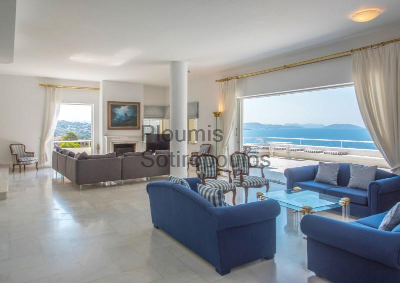 Luxurious villa on Sounion Avenue, Lagonisi, Attica Greece for Sale